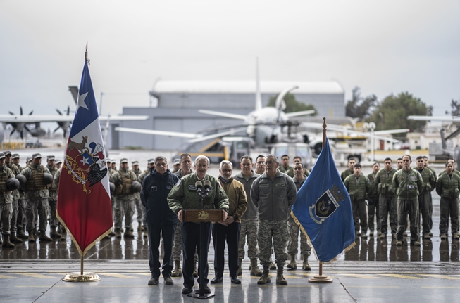 Kast despliega a las Fuerzas Armadas&hellip;