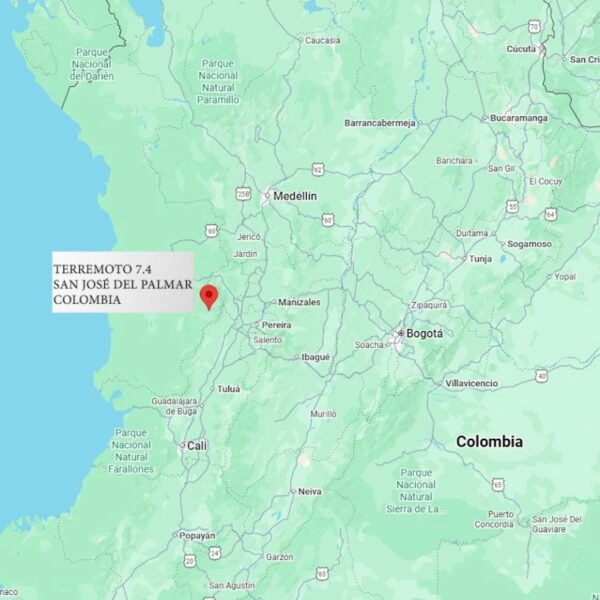 Terremoto de magnitud 7,4 sacude Colombia y se siente en Ecuador y Panamá