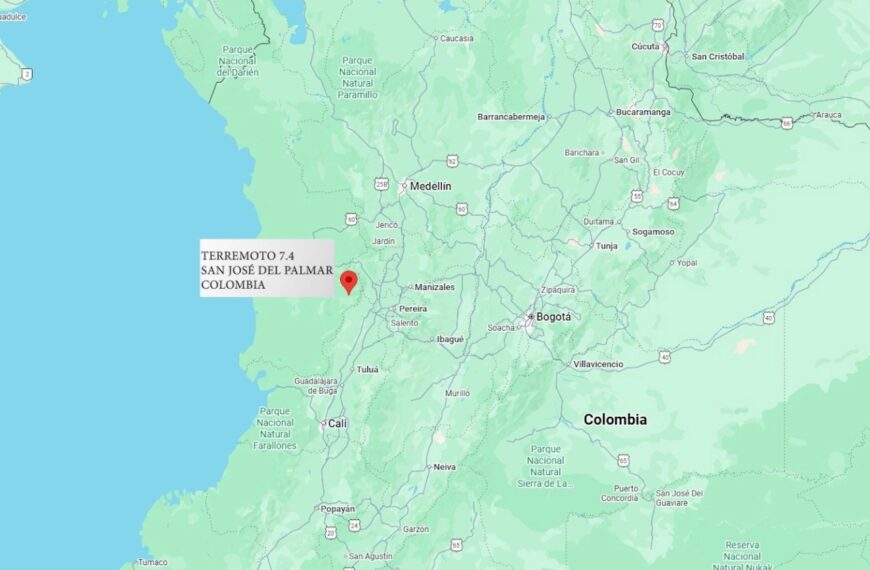 Terremoto de magnitud 7,4 sacude Colombia y se siente en Ecuador y Panamá