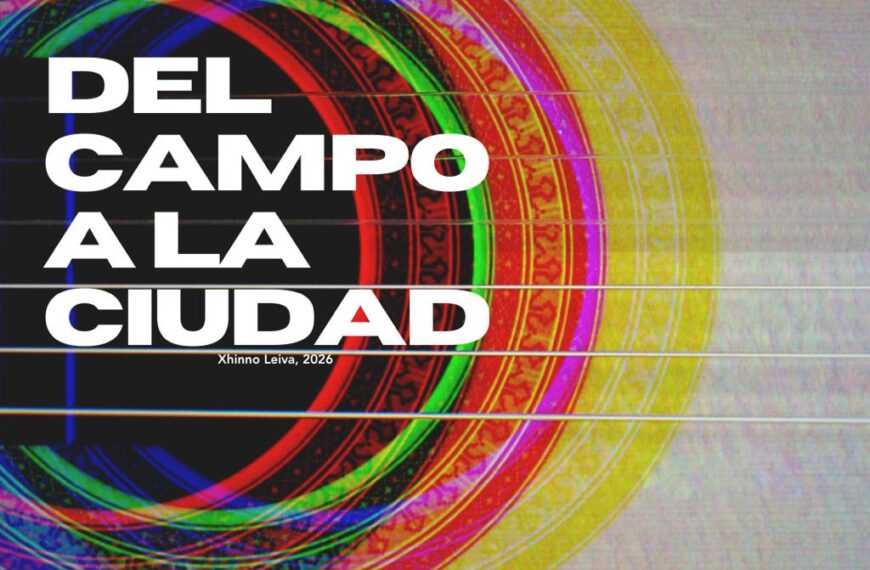 Afiche de la serie documental Del campo a la ciudad, que tendrá una exhibición en Villa Alemana el 20 de agosto de 2026