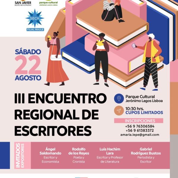 San Javier reúne las voces del Maule en un nuevo encuentro regional de escritores