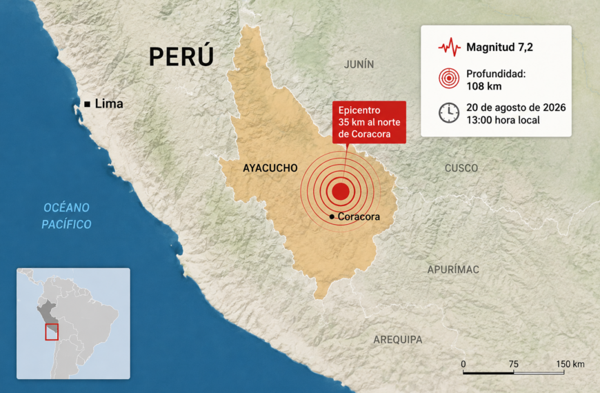 Perú bajo alerta: terremoto de magnitud&hellip;