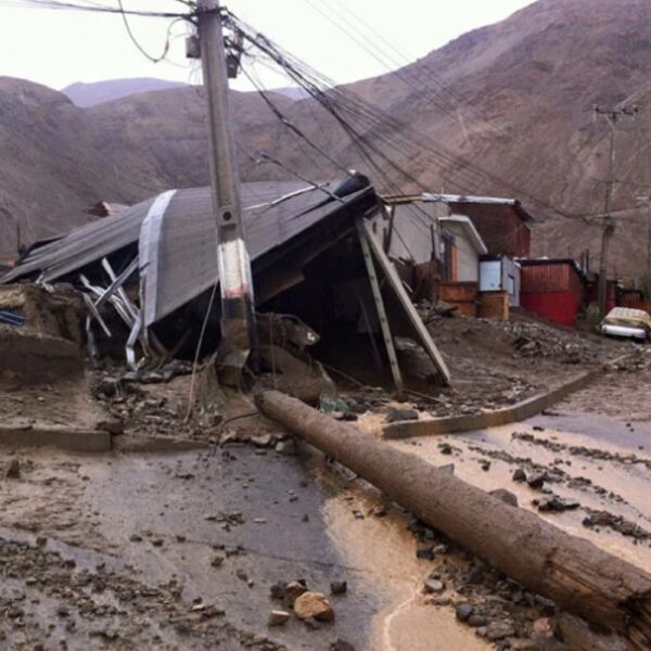 Decretan estado de catástrofe en Tocopilla por intenso temporal