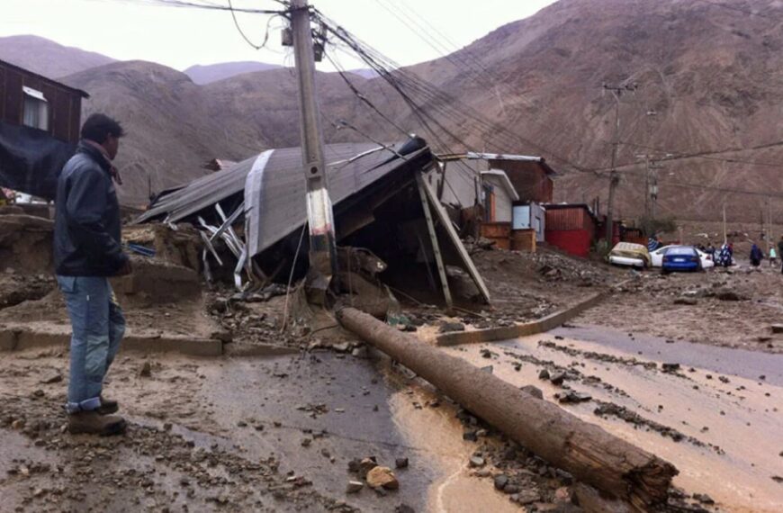Decretan estado de catástrofe en Tocopilla…