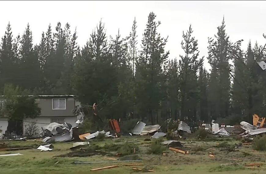 Ñuble bajo un inusual episodio meteorológico: tornado, trombas marinas y granizo en menos de 24 horas