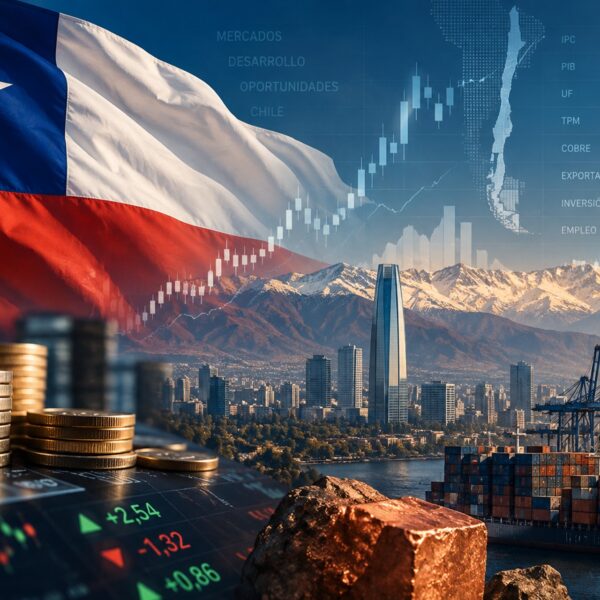 Chile frena en 2026: Banco Central desploma su apuesta de crecimiento