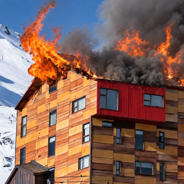 Incendio destruye el Hotel Alto Nevados: 150 personas fueron evacuadas en plena cordillera de&hellip;