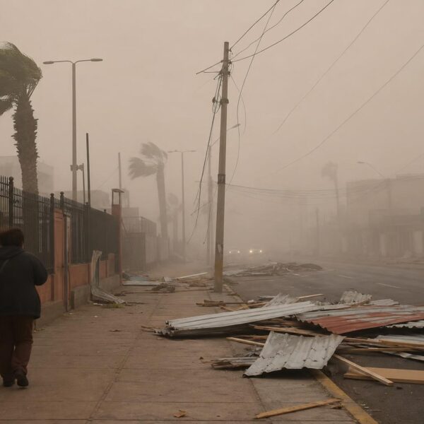 El tiempo también golpeó las fondas: viento y lluvias complican el 18 en el&hellip;
