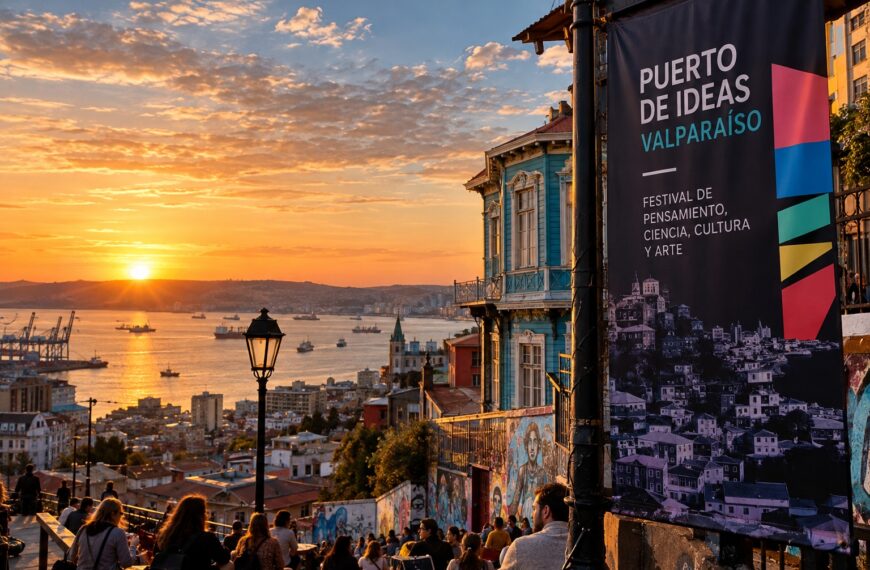 Puerto de Ideas vuelve a Valparaíso…