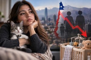 Chile se queda sin niños y el costo&hellip;